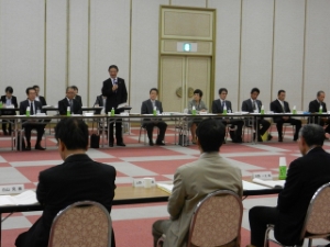 写真:三師会懇談会