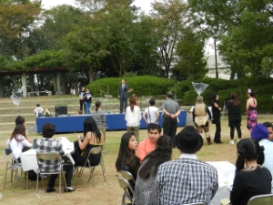 写真：津市国際交流デー挨拶