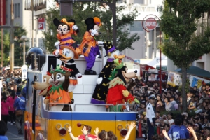 写真:ディズニーパレード