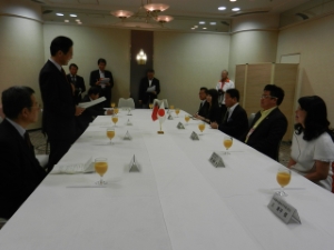 写真:台湾交通部観光局 劉喜臨副局長ほかとの懇談