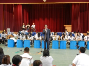 写真:第7回雲出地区総合フェア挨拶