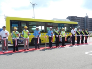 写真:秋の全国交通安全運動出発式挨拶