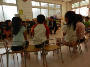写真:ルーテル二葉幼稚園見学