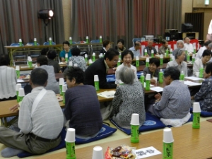 写真：長野地区敬老会挨拶