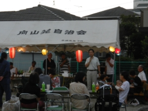 写真：夏まつり挨拶1