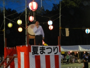 写真：夏まつり挨拶3