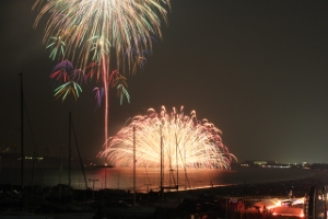 写真：津花火大会1