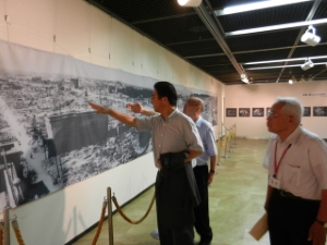 写真：第25回津平和のための戦争展