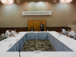 写真：津松阪港直轄海岸事業促進期成同盟会総会
