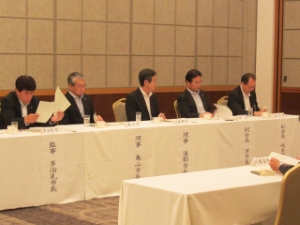 写真：中部国道協会理事会