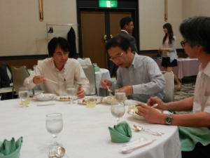 写真：津都ホテル 生命食バイキング発表会2