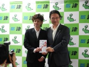 写真：井口佳典選手　第39回SG笹川賞優勝報告会2