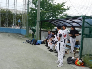 写真：第46回津商工会議所労務対策協議会ソフトボール大会激励