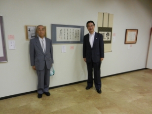写真：津市民文化祭（書道展・工芸美術展）