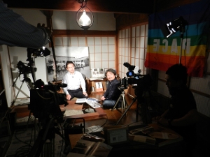 写真：写真家　松原　豊氏対談番組収録1