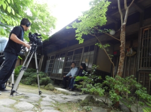 写真：写真家　松原　豊氏対談番組収録2