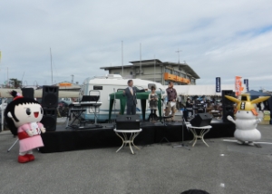 写真：津ヨットハーバー祭2012挨拶