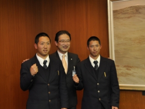 写真：第84回選抜高等学校野球大会出場選手挨拶