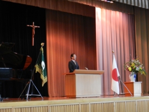 写真：セントヨゼフ女子学園高等学校 第51回卒業証書授与式1