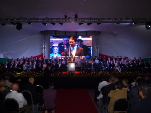 写真：オザスコ市市制施行50周年記念式典2