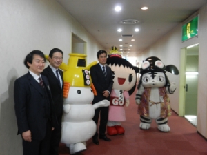 写真：津城修築400年記念事業 しろをしろう！講演会挨拶