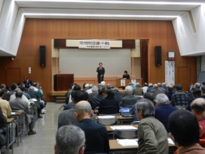 写真：平成23年度津市自主防災組織リーダー研修会挨拶