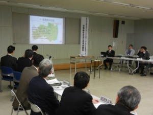 写真：東日本大震災及び平成23年台風第12号に係る派遣職員による活動報告会