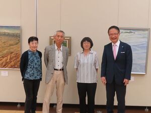 写真：親旺会日本画展