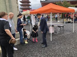 写真:津縁日音楽祭・大門花マルシェ 訪問
