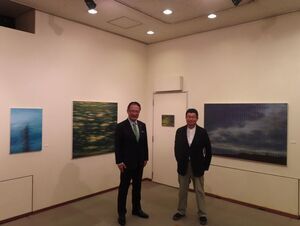 写真:鎌田悦男個展ウチノニワ鑑賞