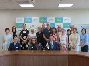 写真:オーストラリア連邦国際交流訪日団 来訪2