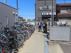 写真：駐輪場 現地確認2