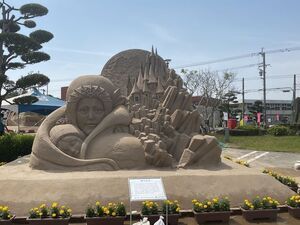 写真：吹上浜 砂の祭典4