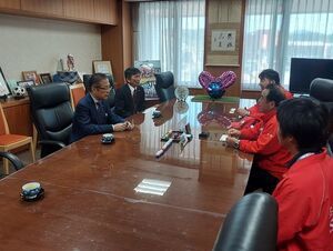 写真：南さつま市役所 訪問2