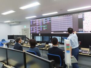 写真：三重中央消防司令センター総合整備工事進捗状況説明会