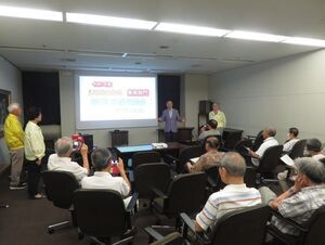 写真:映像展 挨拶