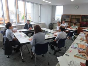 写真:津市総合教育会議