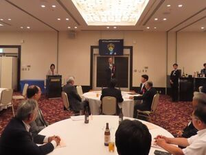 写真:津一灯会総会 挨拶