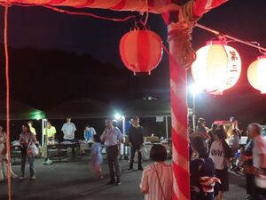 写真：8月17日開催 夏まつり挨拶2