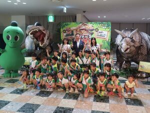 写真：あそべる恐竜博2