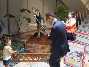 写真：あそべる恐竜博3