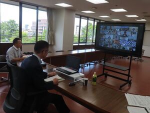 写真：全国市長会 社会文教委員会