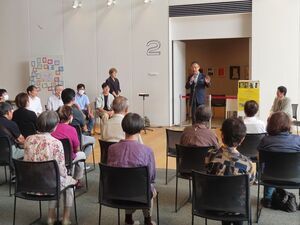 写真：きらめき・アート2025 挨拶