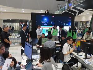 写真：つ・デジタルフェア2025 訪問