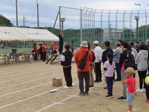 写真：地区運動会 挨拶1