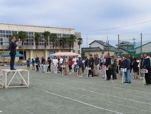 写真：地区運動会 挨拶2