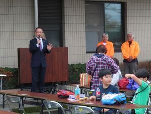 写真：雲出フェア 挨拶