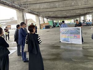 写真：萩漁港、仙崎漁港視察1