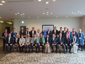 写真：津市長を囲んでの朝食会2