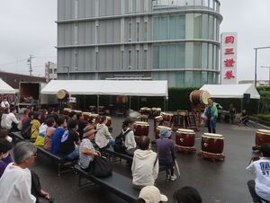 写真：津まつり 神楽洞夢前会場 挨拶